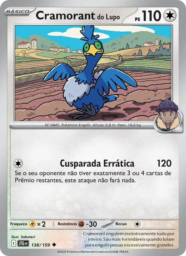 Cramorant do Lupo 138/159 Amigos de Jornada