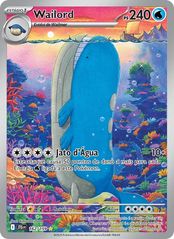 Wailord 162/159 Amigos de Jornada