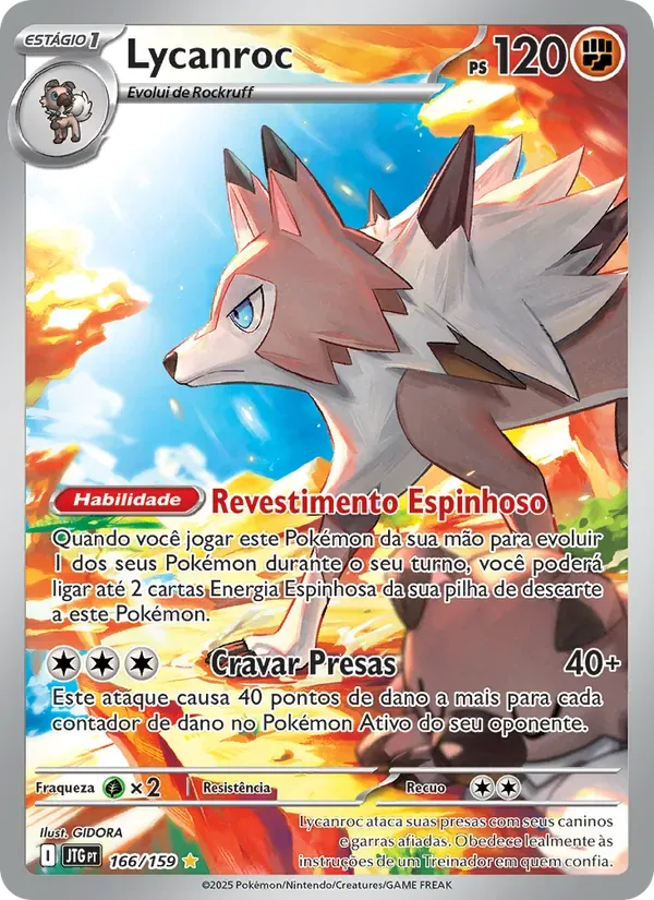 Lycanroc 166/159 Amigos de Jornada