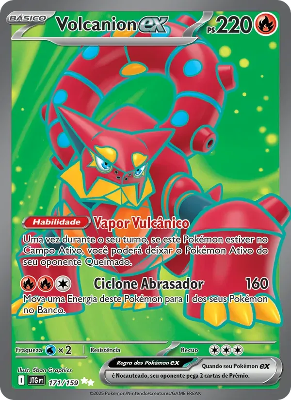 Volcanion ex 171/159 Amigos de Jornada
