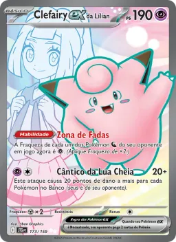 Clefairy ex da Lílian 173 Amigos de Jornada
