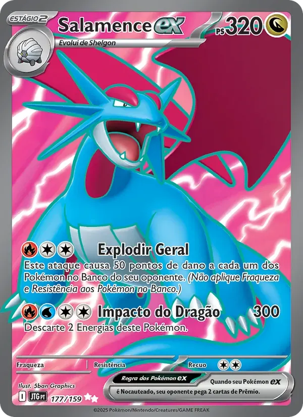 Salamence ex 177/159 Amigos de Jornada