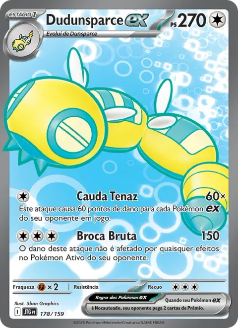 Dudunsparce ex 178/159