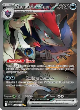Zoroark ex do N 185 Amigos de Jornada
