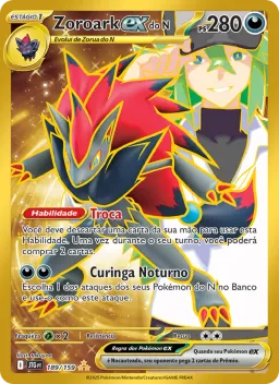 Zoroark ex do N 189 Amigos de Jornada