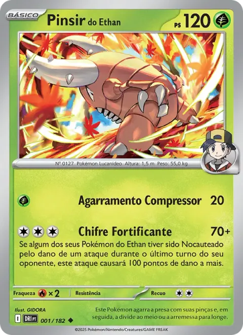 Pinsir do Ethan 001/182
