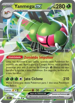 Yanmega ex 003 Rivais Predestinados