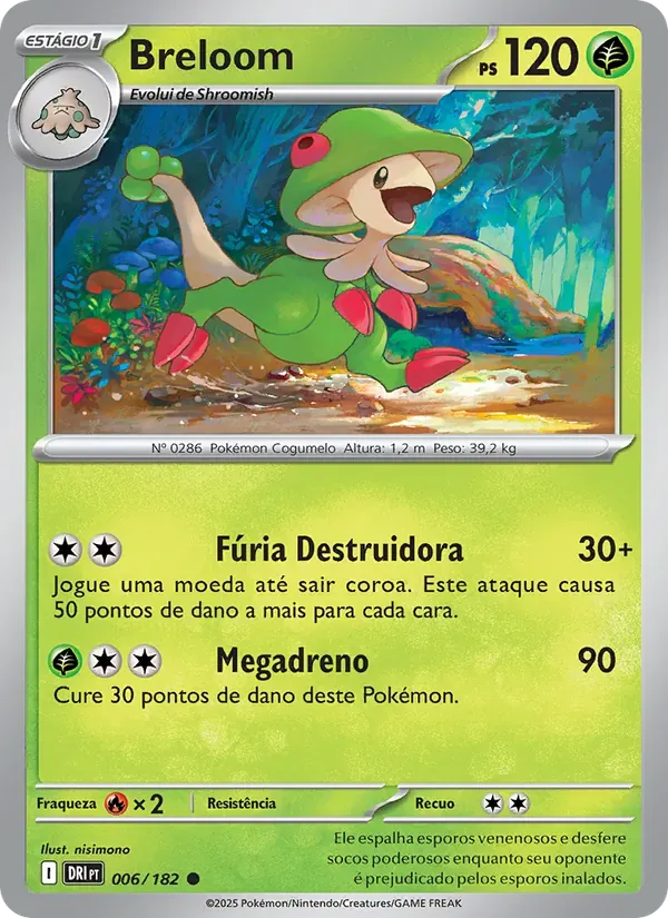Breloom 006/182 Rivais Predestinados