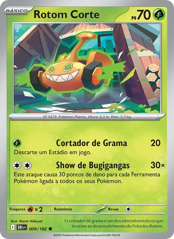 Rotom Corte 009/182 Rivais Predestinados