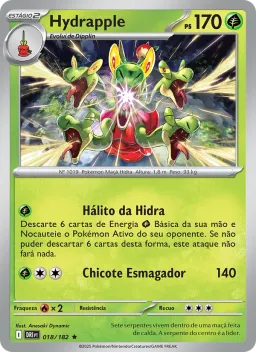 Hydrapple 018 Rivais Predestinados