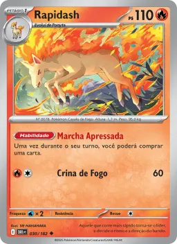 Rapidash 030 Rivais Predestinados
