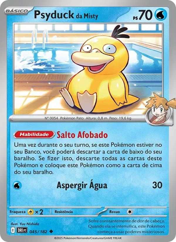 Psyduck da Misty 045/182 Rivais Predestinados