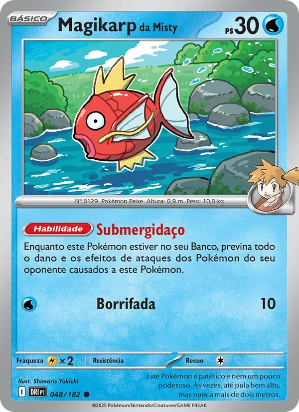 Magikarp da Misty 048/182 Rivais Predestinados