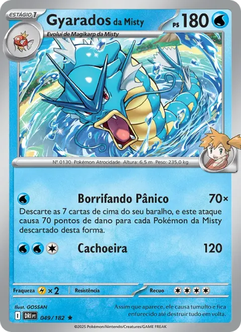 Gyarados da Misty 049/182