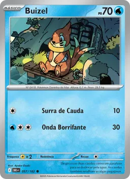 Buizel 057 Rivais Predestinados