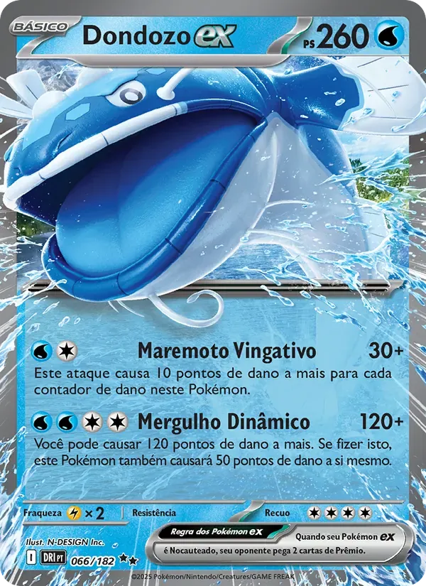 Dondozo ex 066/182 Rivais Predestinados