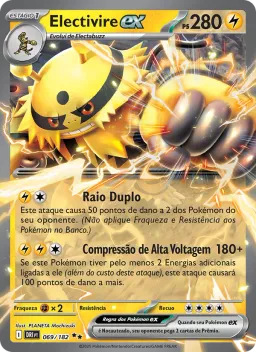 Electivire ex 069 Rivais Predestinados