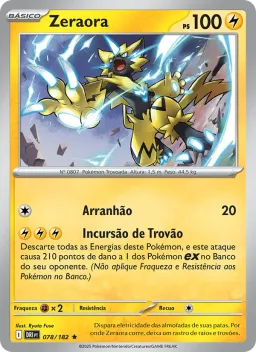 Zeraora 078 Rivais Predestinados
