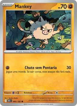 Mankey 090 Rivais Predestinados