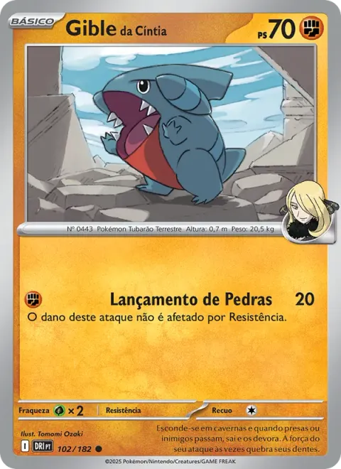 Gible da Cíntia 102/182