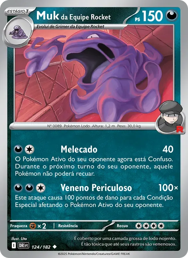 Muk da Equipe Rocket 124/182 Rivais Predestinados