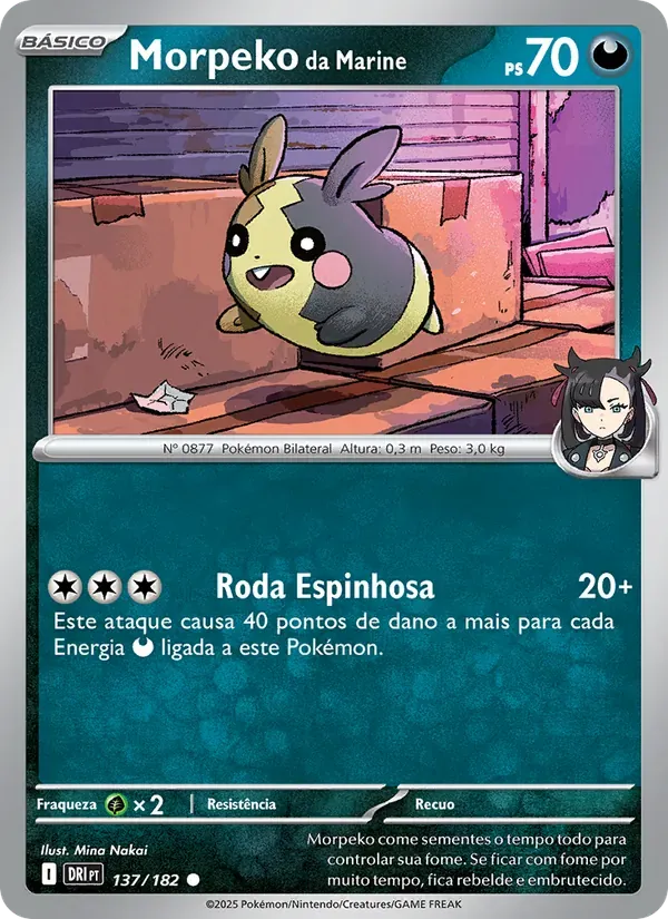 Morpeko da Marine 137/182 Rivais Predestinados