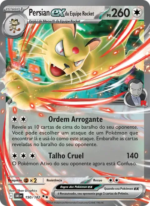 Persian ex da Equipe Rocket 150/182