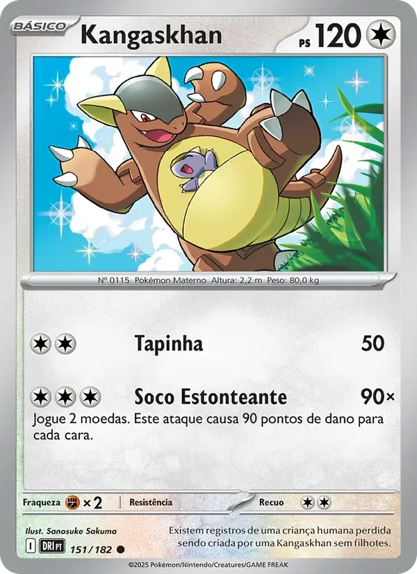 Kangaskhan 151/182 Rivais Predestinados