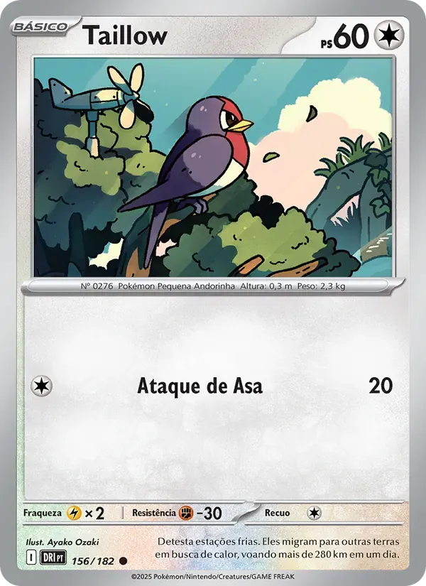 Taillow 156/182 Rivais Predestinados