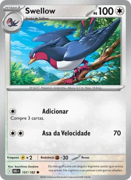 Swellow 157 Rivais Predestinados