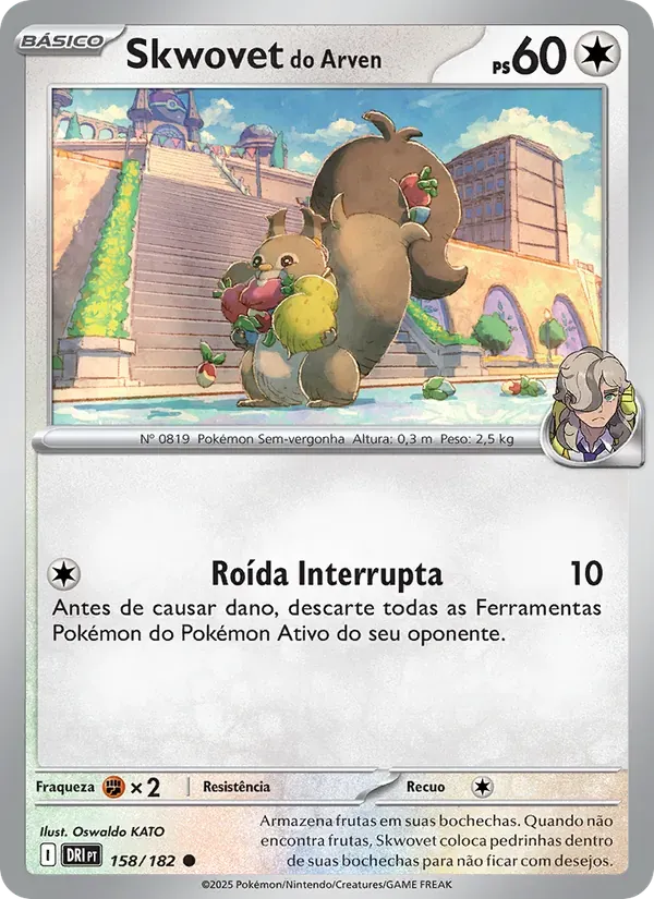 Skwovet do Arven 158/182 Rivais Predestinados