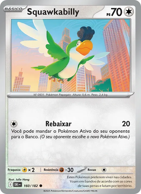 Squawkabilly 160/182 Rivais Predestinados