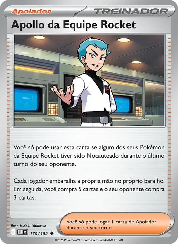Apollo da Equipe Rocket 170/182 Rivais Predestinados