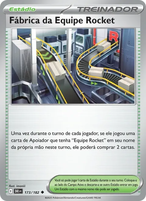 Fábrica da Equipe Rocket 173/182