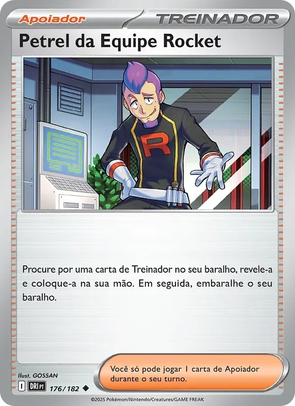 Petrel da Equipe Rocket 176/182 Rivais Predestinados