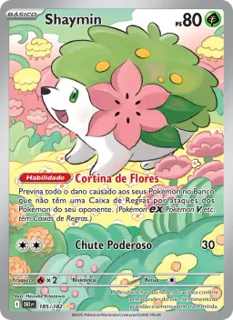 Shaymin 185 Rivais Predestinados