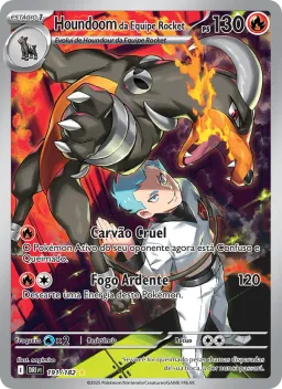 Houndoom da Equipe Rocket 191 Rivais Predestinados