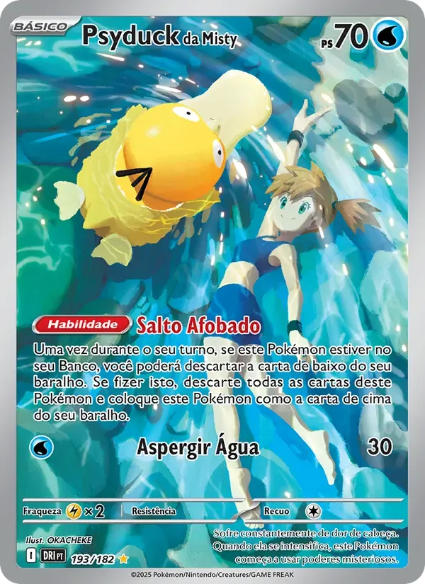 Psyduck da Misty 193/182 Rivais Predestinados