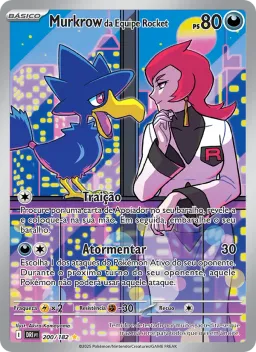 Murkrow da Equipe Rocket 200 Rivais Predestinados