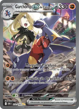 Garchomp ex da Cíntia 232 Rivais Predestinados