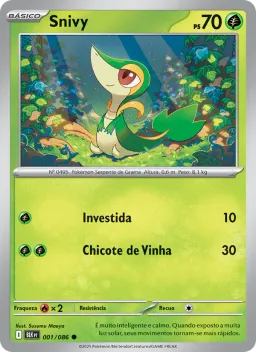 Snivy 001 Raio Preto