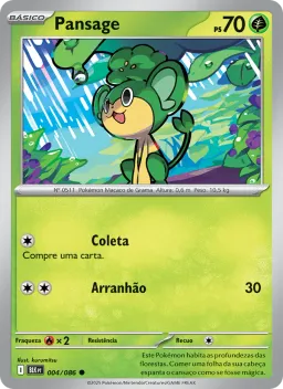 Pansage 004 Raio Preto