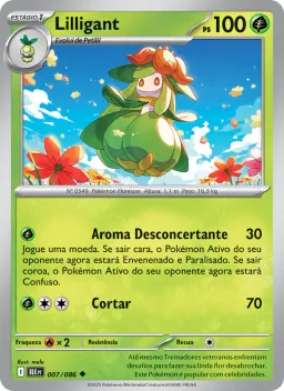 Lilligant 007 Raio Preto