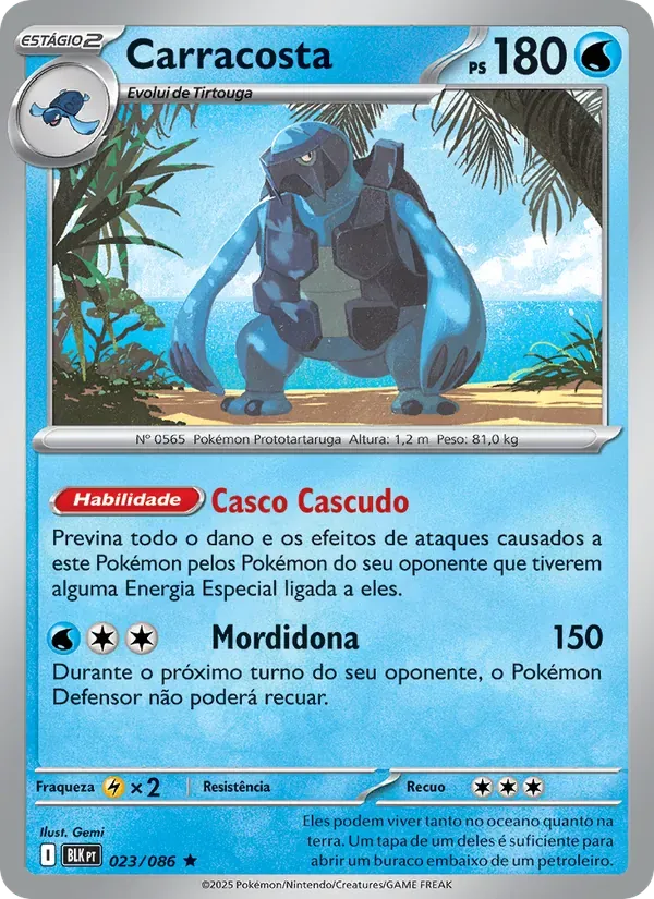 Carracosta 023/86 Raio Preto