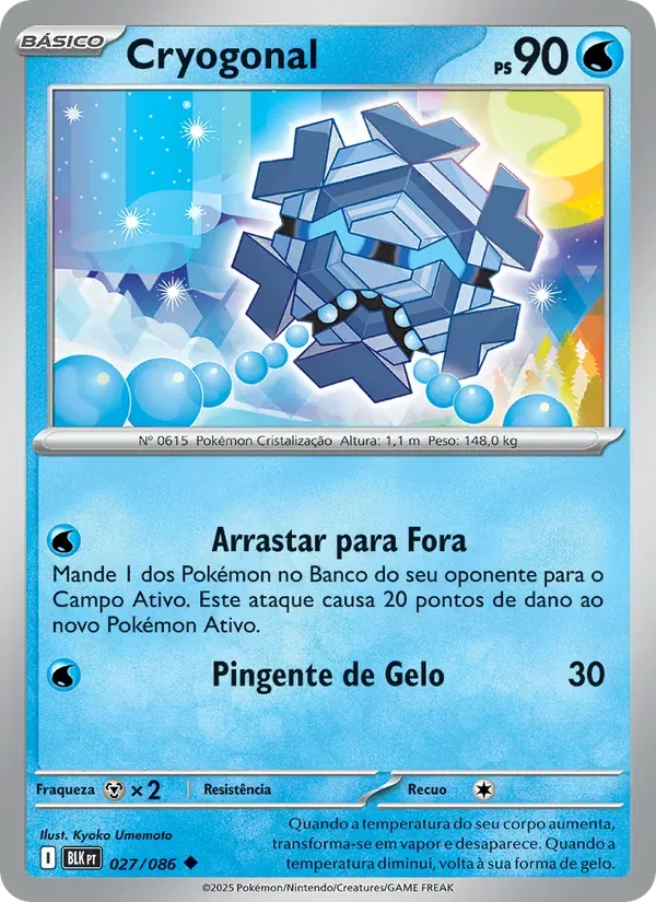 Cryogonal 027/86 Raio Preto