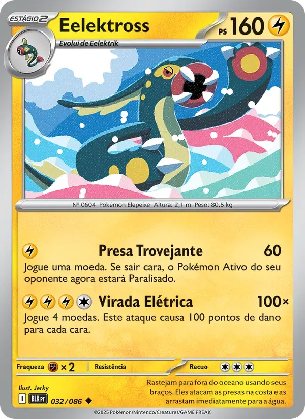 Eelektross 032/86 Raio Preto