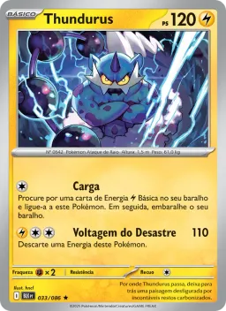 Thundurus 033 Raio Preto