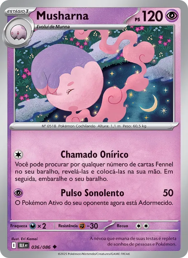Musharna 036/86 Raio Preto