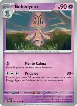 Beheeyem 041 Raio Preto