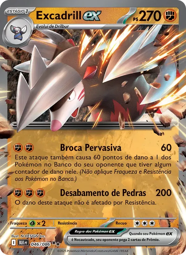 Excadrill ex 046/86 Raio Preto